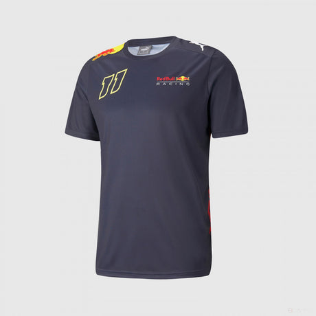 Red Bull T 恤, Sergio Perez Driver CHECO, 蓝色, 2022 - FansBRANDS®