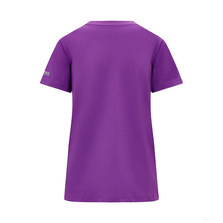 梅赛德斯-刘易斯-汉密尔顿，标识T恤，女士，紫色