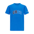 梅赛德斯-乔治-拉塞尔标志T恤，儿童，蓝色 - FansBRANDS®