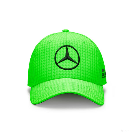 梅赛德斯车队刘易斯-汉密尔顿上校司机棒球帽 霓虹绿色，2023年 - FansBRANDS®