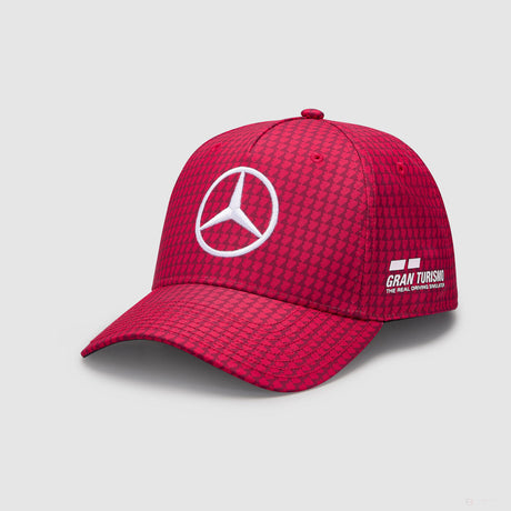 梅赛德斯车队刘易斯-汉密尔顿上校司机棒球帽苹果红，2023年 - FansBRANDS®