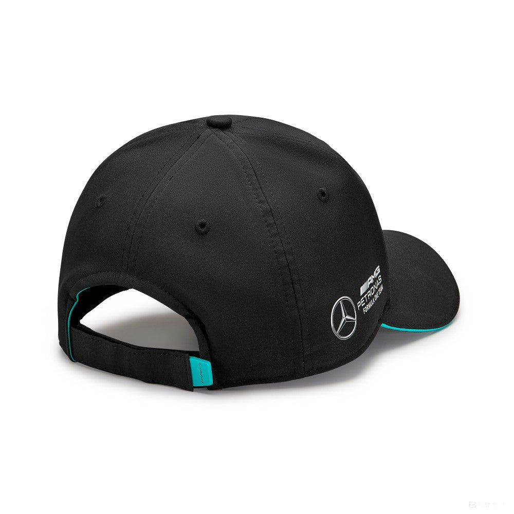 梅赛德斯-奔驰车队的黑色棒球帽，2023年 - FansBRANDS®