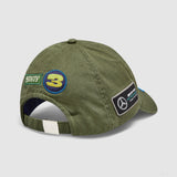 奔驰SE车队乔治-罗素的帽子，复古的发现，绿色，2023年 - FansBRANDS®