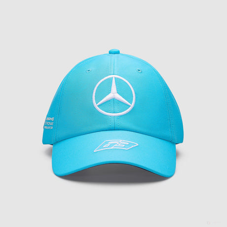 奔驰车队乔治-罗素司机帽蓝色，2023年 - FansBRANDS®