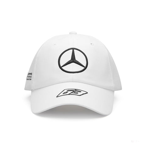 梅赛德斯车队，儿童乔治-拉塞尔棒球帽白色，2023年 - FansBRANDS®