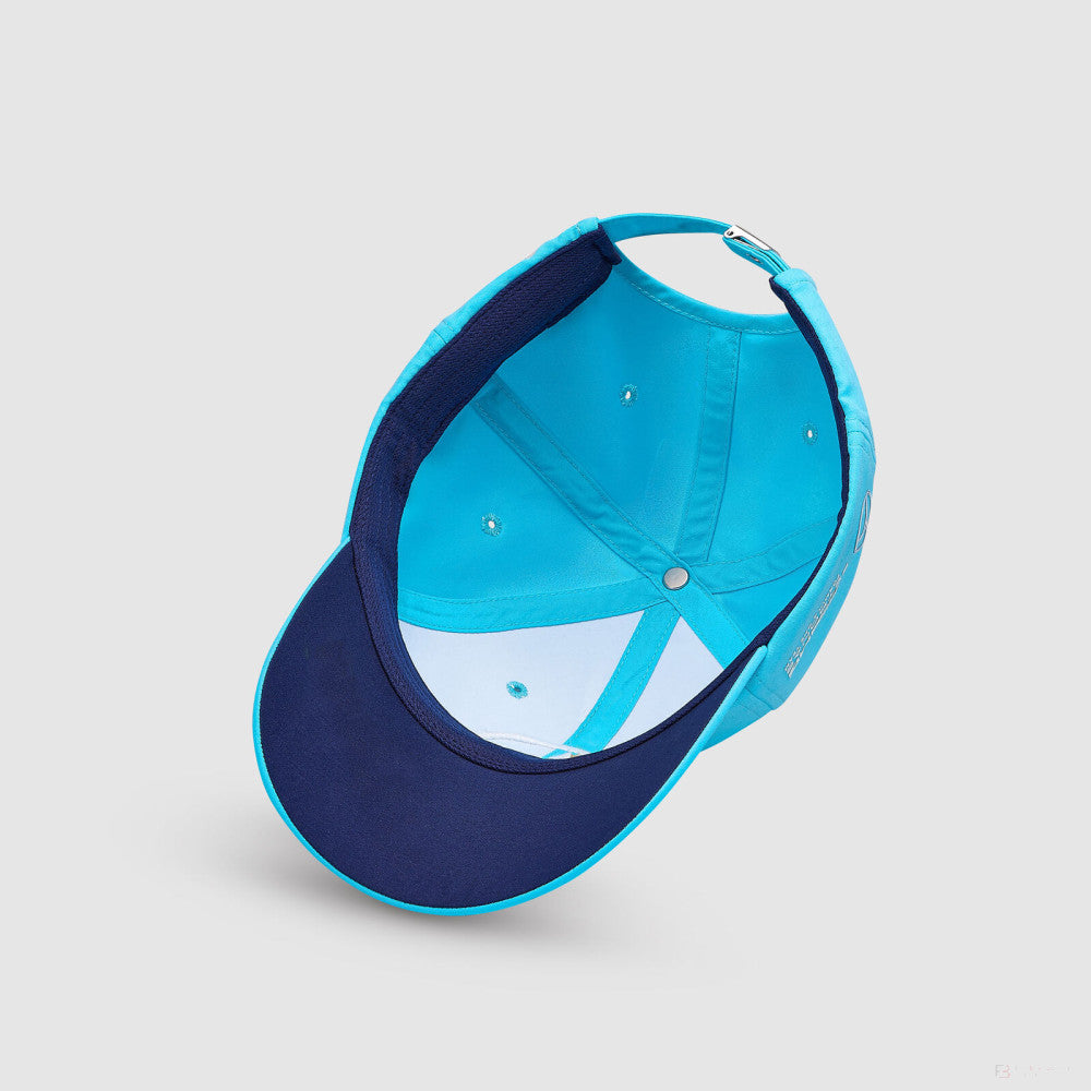 梅赛德斯车队，儿童乔治-拉塞尔棒球帽蓝色，2023年 - FansBRANDS®