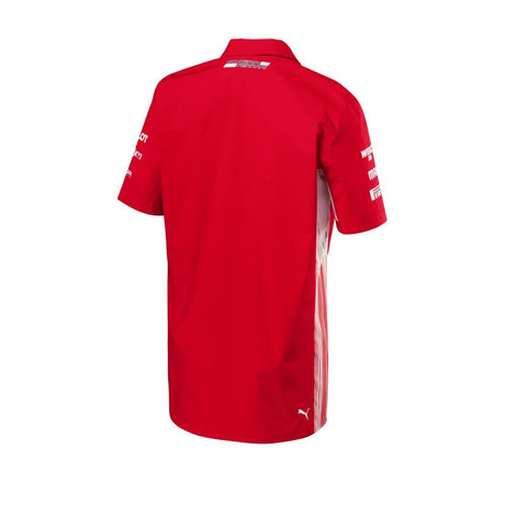 法拉利衬衫，彪马车队，红色，2018