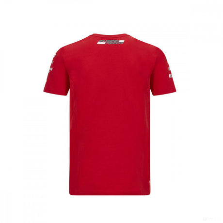 Ferrari T 恤, Puma Sebastian Vettel 圆领, 红色, 2020