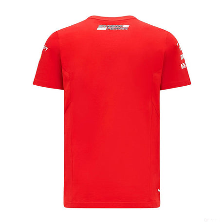 法拉利 T -衬衫，Puma Carlos Sainz，红色，2021