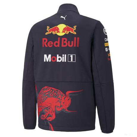 Red Bull Team 软壳夹克，蓝色，2022