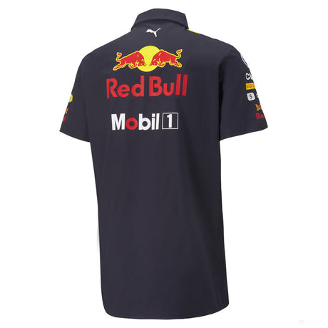 Red Bull Team 衬衫，蓝色, 2022