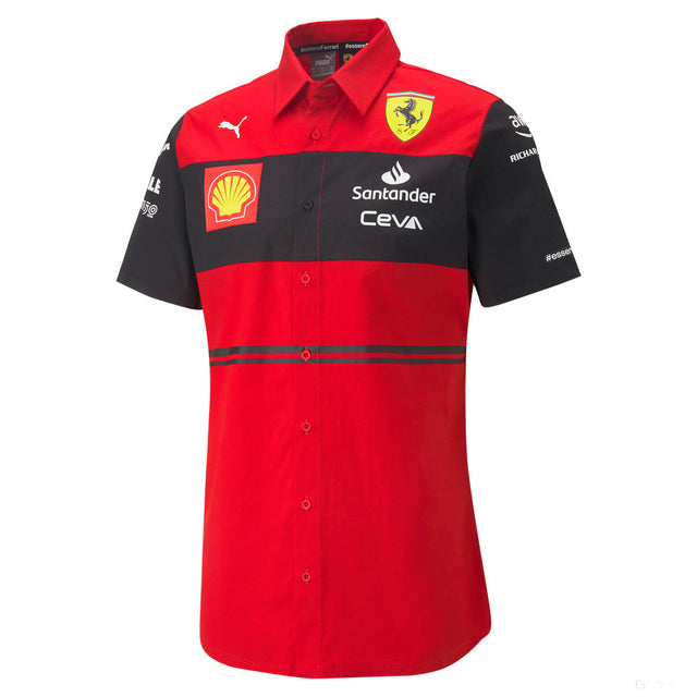 Puma Ferrari 团队衬衫，红色，2022 - FansBRANDS®