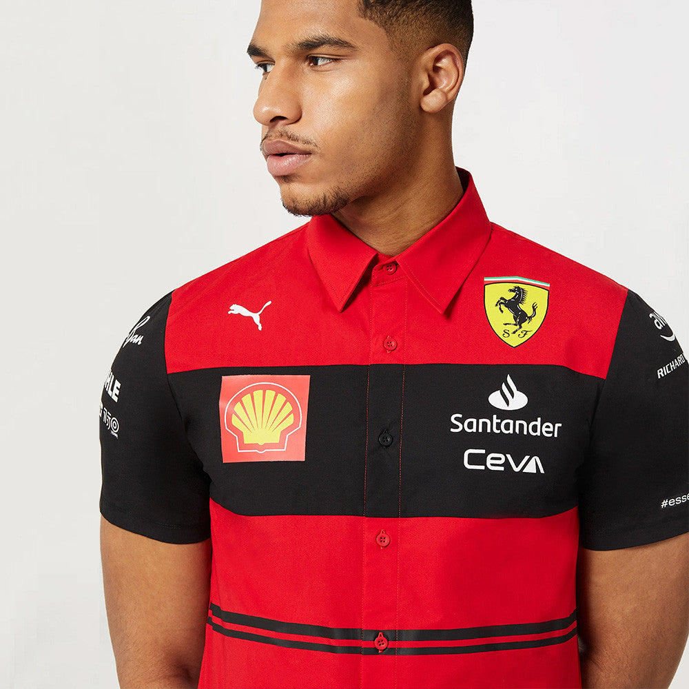 Puma Ferrari 团队衬衫，红色，2022 - FansBRANDS®