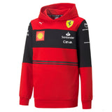 Puma Ferrari 儿童队运动衫，红色，2022 - FansBRANDS®