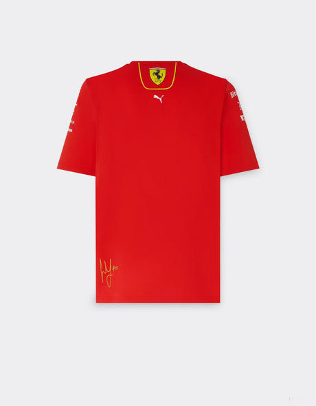 法拉利 T恤, 彪马, Carlos Sainz, 红