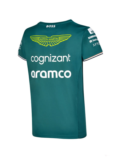 Aston Martin t-shirt, team, women, green, 2023 - FansBRANDS®