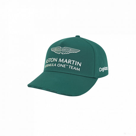 Aston Martin棒球帽，Team Kids，绿色，2022 - FansBRANDS®