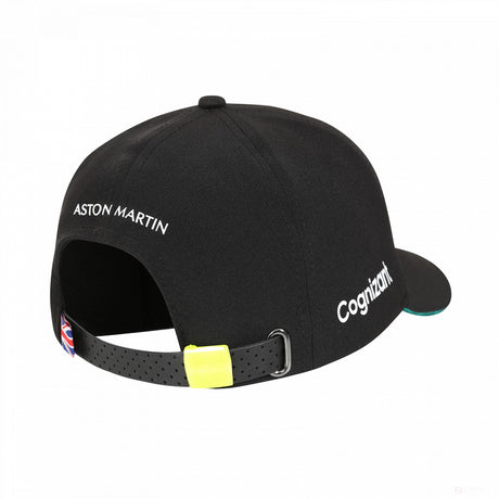 Aston Martin 棒球帽, 团队成人, 黑色, 2022