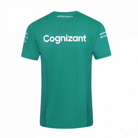 Aston Martin Team T 恤，绿色，2022