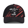 阿尔法罗密欧棒球帽，团队成人，黑色，2022 - FansBRANDS®