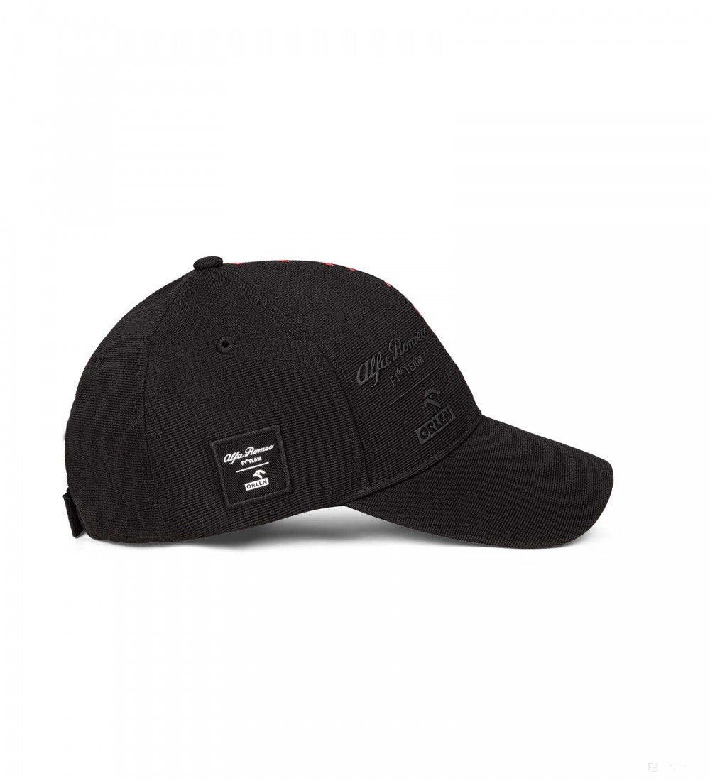 阿尔法罗密欧棒球帽，Valtteri Bottas，成人，黑色，2022 - FansBRANDS®