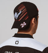 阿尔法罗密欧棒球帽子，Zhou Guanyu 团队，成人，黑色，2022 - FansBRANDS®