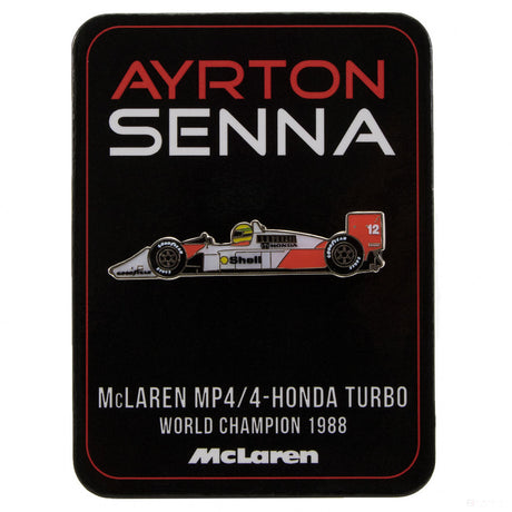 迈凯伦别针， McLaren MP4/4 Pin，白色，2020 - FansBRANDS®