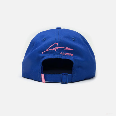 Alpine 平边帽，Fernando Alonso Kimoa，蓝色，2022