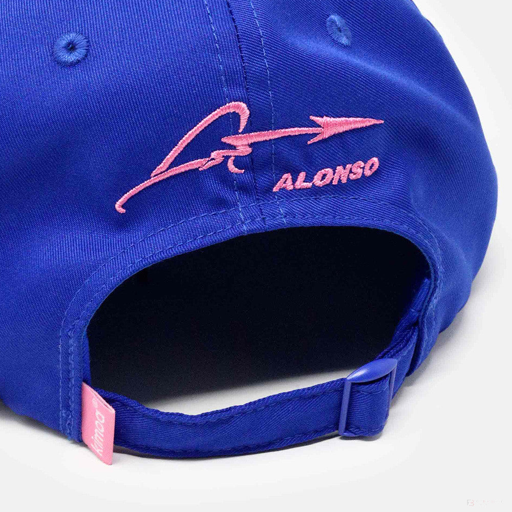Alpine 平边帽，Fernando Alonso Kimoa，蓝色，2022 - FansBRANDS®