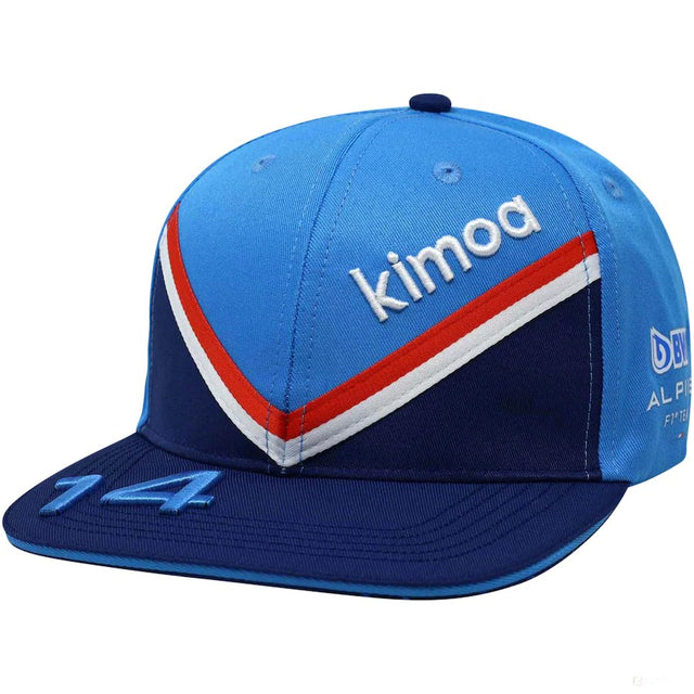 Alpine 棒球帽，Fernando Alonso Kimoa France GP，蓝色，2022 - FansBRANDS®