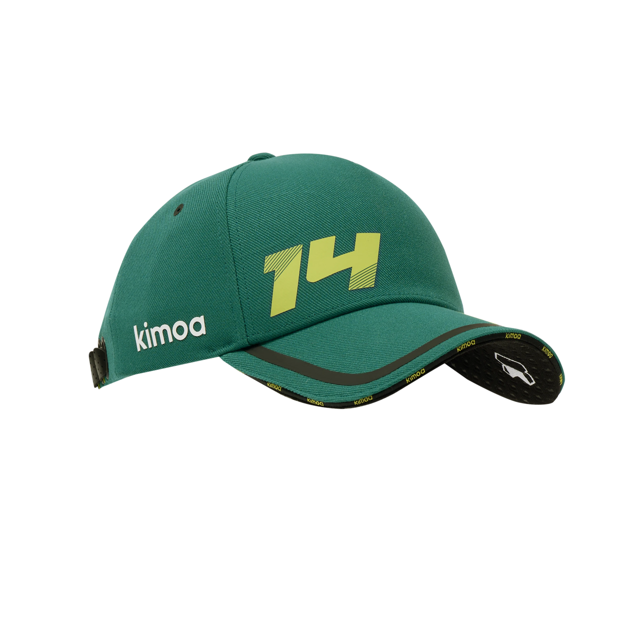 费尔南多-阿隆索帽子、Kimoa、科技、绿色、2024 年
