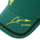 费尔南多-阿隆索帽子、Kimoa、科技、绿色、2024 年