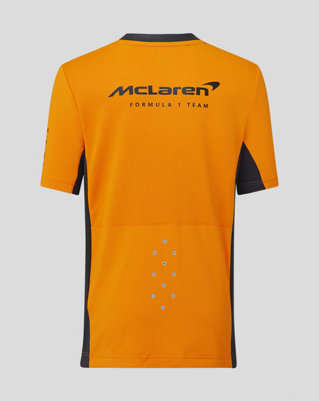 McLaren t-shirt, team, kids, papaya, 2023