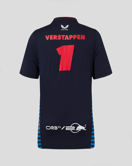 红牛 T恤, Castore, Max Verstappen, 儿童, 蓝