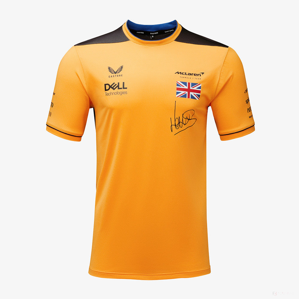 McLaren T 恤，Lando Norris Team，橙色，2022 - FansBRANDS®