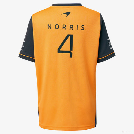 McLaren T 恤, Lando Norris Team, 灰色, 2022