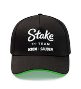 Kick Sauber 帽子、CODE ZERO、车队、比赛、黑色、2024 年